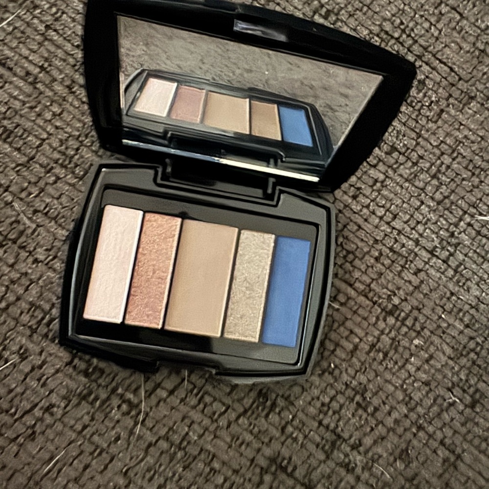 Lancome color Eyeshadow Palette with Mirror - Blue and Neutral Shades